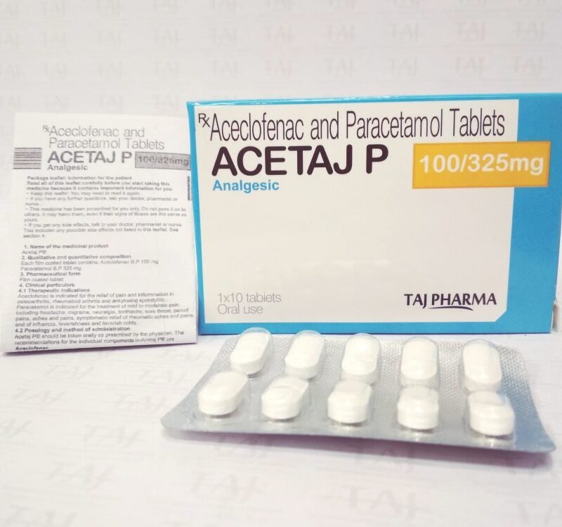 Aceclofenac+Paracetamol - Tablets