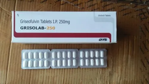 Grosolab Griseofulvin Tablet 250 mg, 10 X 3 X 10 Tablets