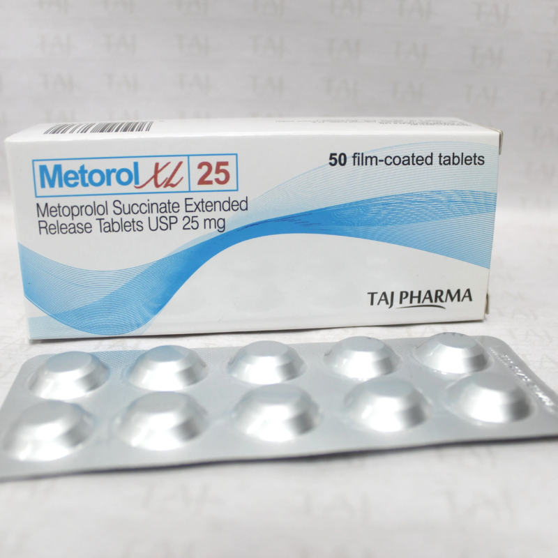 Metoprolol Succinate Extended Release Tablets USP 25mg
