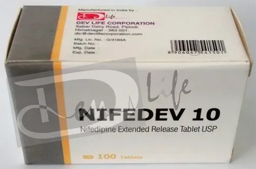 Nifedipine Extended Release Tablets 10 mg