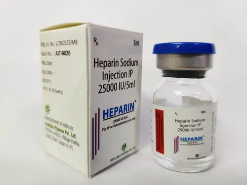 Heparin Sodium Injection 25000 Iu, Infallible Pharma PVT. LTD., 5 Ml